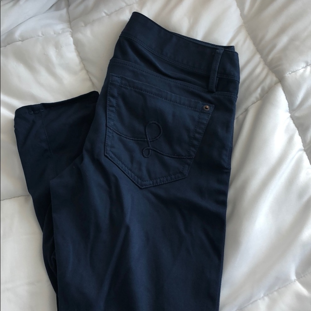 Lilly Pulitzer Navy Worth Skinny Jeans